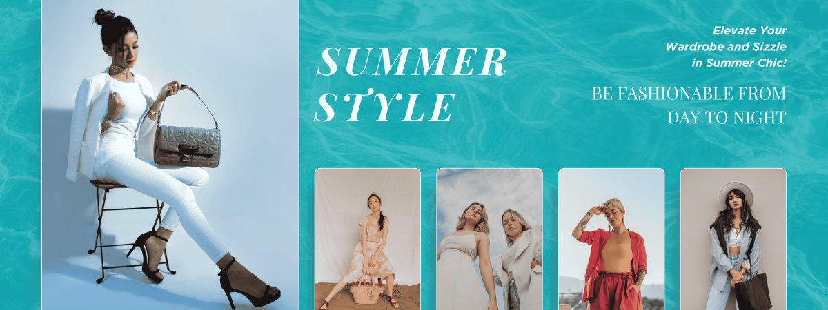 Blue and Yellow Modern Summer Style Fashion Sale Banner (1)